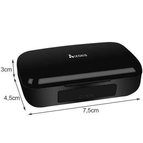 Trådlösa Bluetooth Hörlurar med LCD-Skärm och Powerbank