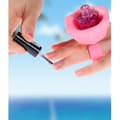 Miniatyrbild 3 av 4: Rosa mjuk silikonringhållare för nagellack - praktisk och lätt