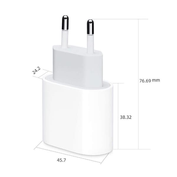 2st Samsung Snabbladdare - Adapter + Kabel 20W USB-C 2m