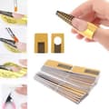 Miniatyrbild 2 av 3: 100st Nail Art Tips Extension Forms Guide French DIY Tool Akryl UV Gel