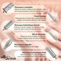Miniatyrbild 4 av 4: SINA Professional Electric Sander Kit Manikyr Nagelfil Eco Line Modell Vit