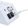 Miniatyrbild 4 av 4: AYUN manikyr maskin elektriska naglar Vit komplett kit Elektrisk nagelslipare Professionell manikyr pedikyr med 6 slipspetsar