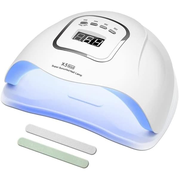UV-lampa nageltork, 150W UV LED professionell automatisk nageltork, för semipermanent gellacklack