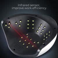 UV-lampa för torkning av naglar 42 LED 120W - TEMPSA