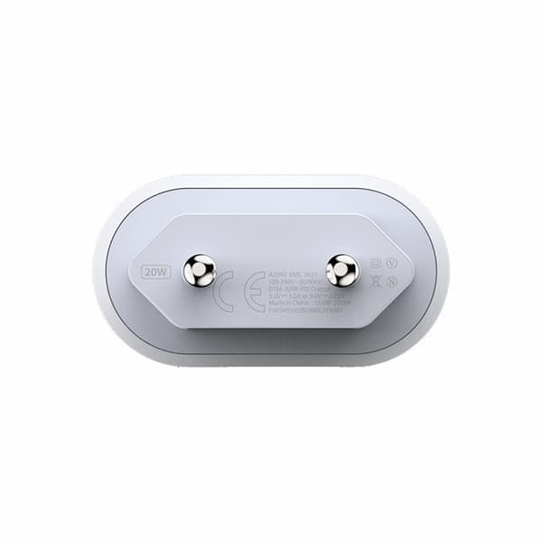 20W iPhone hurtigoplader til Apple 11/12/13/14/15 med USB-C strømadapter
