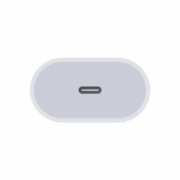 20W iPhone hurtigoplader til Apple 11/12/13/14/15 med USB-C strømadapter
