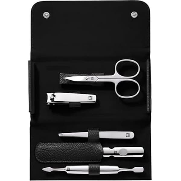 Tryckknappsfodral - ZWILLING - CLASSIC INOX - Svart - 5x - Kosmetiska produkter
