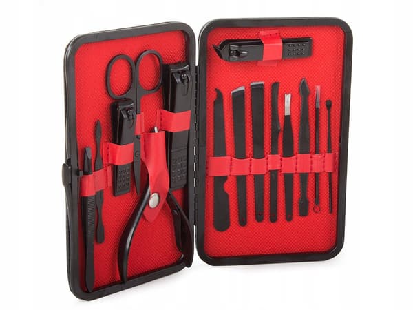 MANIKYR PEDICURE VERKTYGSSATS SET 16 EL