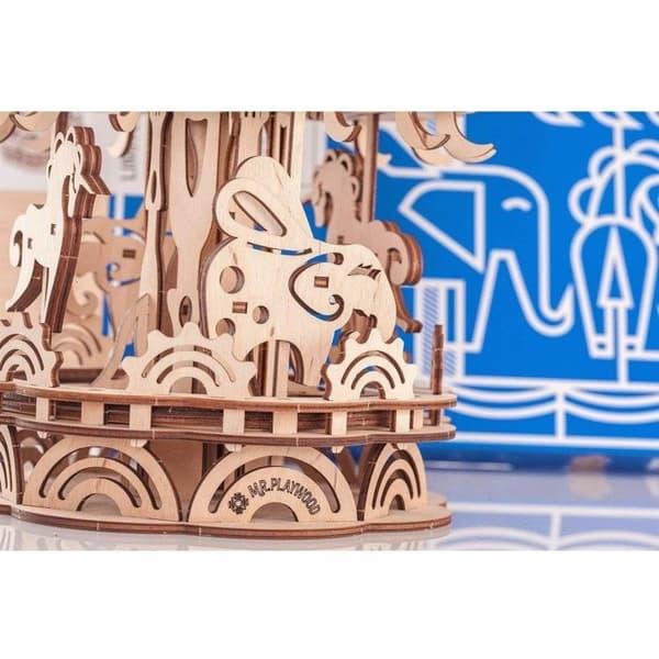 Maquette Carrousel stor modell - För de stora - Reflexionsspel - Modeller