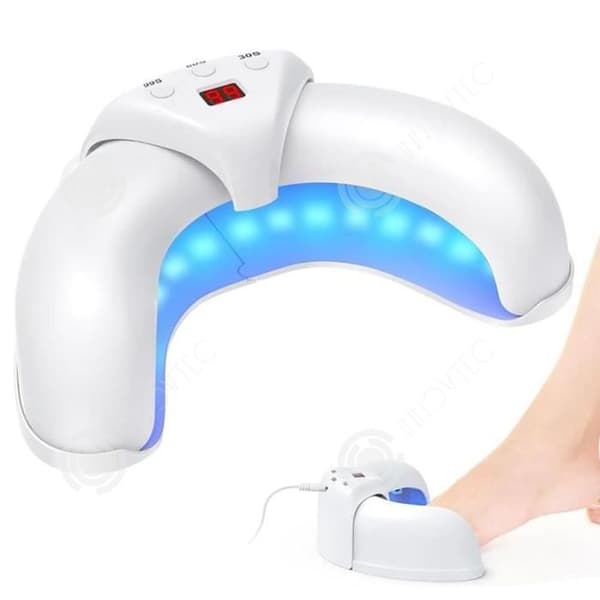 INN Nagellampa 18 lamppärlor med 3 hastighetsinställningar Liten smart induktionsspiklampa UV-lampa Nagelgel