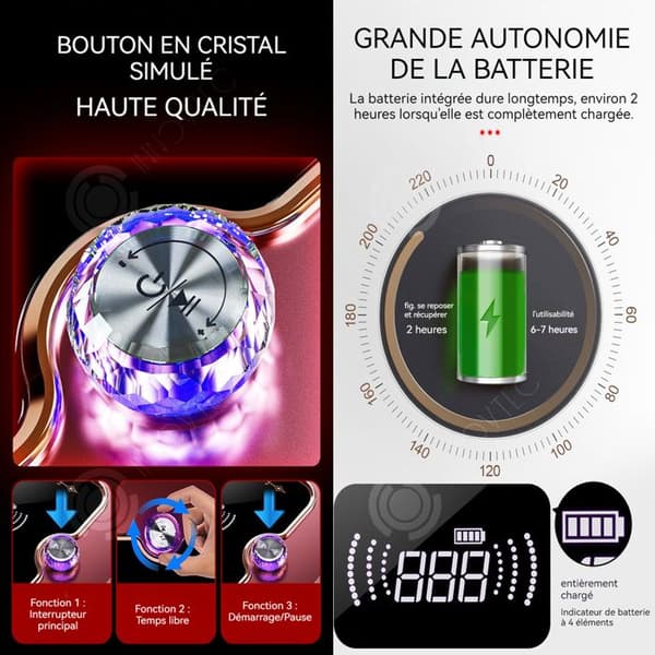 INN Nagellampa 120 sekunder Gratis Timing Uppladdningsbar LED Nagellampa Infraröd Smart Sensor 30 LED Beads