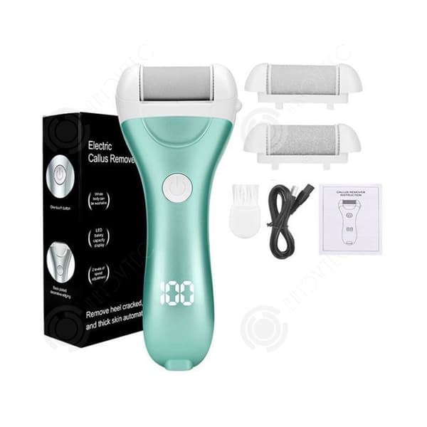 INN Manikyr Pedikyr 1200mah Ergonomisk kropp med bekvämt grepp Exfoliering Ett-tryckskontroll Pedikyr Ble