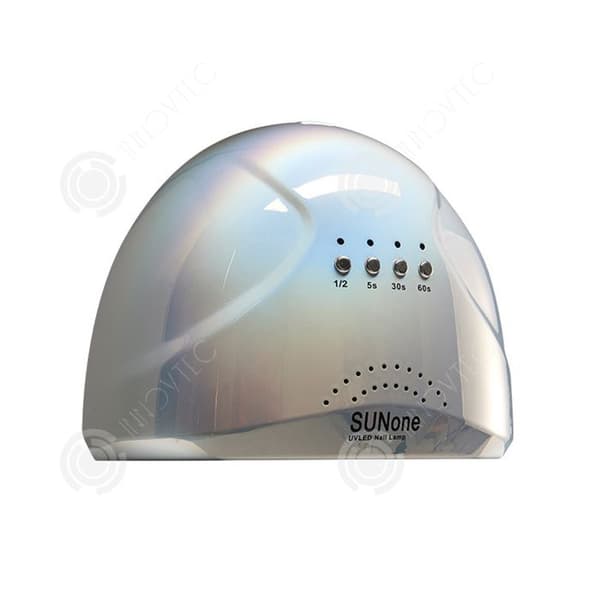 INN Nagellampa 15x19x8,5cm 30 lysdioder 24W/48W 3 nivåer Timer Intelligent avkänning Förhindra svarta händer UV-spiklampa