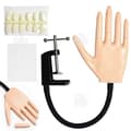 Miniatyrbild 1 av 4: INN Manikyr träningshand kommer med nagellack och lim för nybörjare manikyr manikyr hand träning