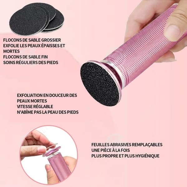 INN Manikyr pedikyr 450-580 varv per minut manikyr pedikyr kit desppied care elektrisk nagellack vattentät elektrisk pedikyr