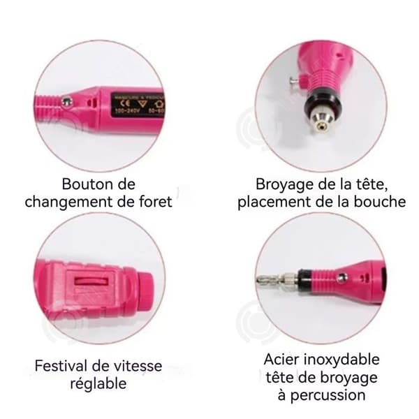 INN Gel nagellackset 54PCS 36w 18led nagellampa slipmaskin manikyr semi-permanent lack förlängning verktyg dekorset manikyrset