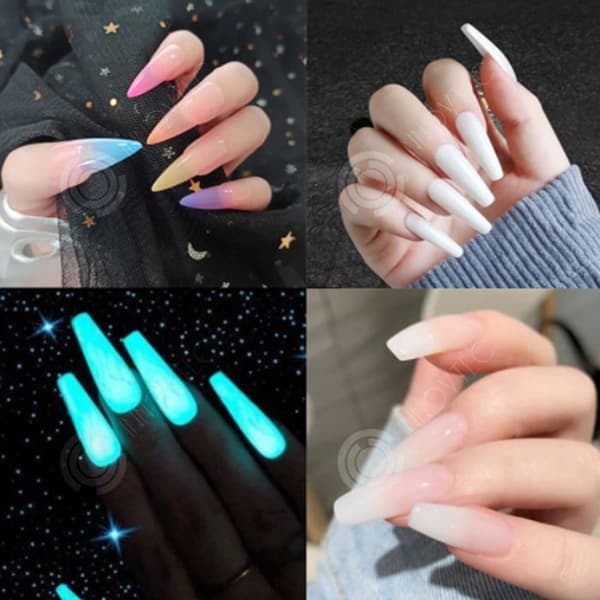 INN kit lampa UV för gelnegel 180W med förlängningslim och nagellack, UV-lampa för att torka naglar, kit för gelnegel, nagellack UV.