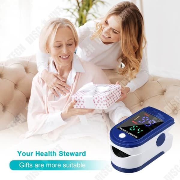 TD® Mini fingerdetekteringsklämma Hälsoövervakningsinstrument Löpträning Träningsmonitor