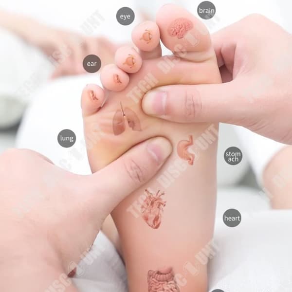 Massage mat - NEUFU - TYPE A - Automatisk elektrisk massör - 6 lägen - 9 justerbara intensiteter