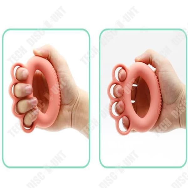 TD® Grip Styrketräning Hand Silikon Finger Flexibel Tränings Styrketränar Grip Ring