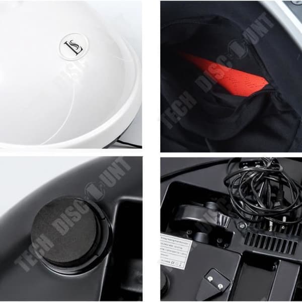 TD® fotmassager Elektrisk massageapparat - Uppvärmd Shiatsu tryckrullande knådningsvärmare för avkoppling SINB
