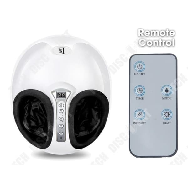 TD® fotmassager Elektrisk massageapparat - Uppvärmd Shiatsu tryckrullande knådningsvärmare för avkoppling SINB