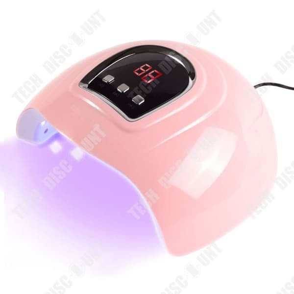 TD® 54w nagellampa mini baklampa 18 lamppärlor nagellackstork nagelljusterapilampa nagellampa nagelgeltork