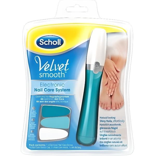 Scholl Velvet Smooth Electronic Nail Care Kit