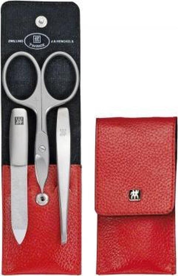 ZWILLING TWINOX manicure sæt - Asia Competence rød - 3-delt