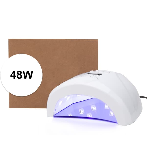 UV-lampa 1S för gellack 48w med Rörelsesensor