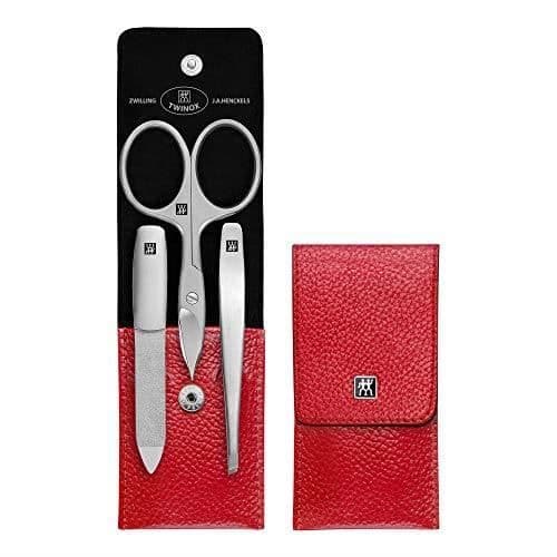 Zwilling - 97091-002-0 - Twinox Manikyr - Fickfodral - Biffläder - Röd