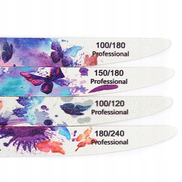 10x Nagelfil 150/180 Rak båt 2 i 1