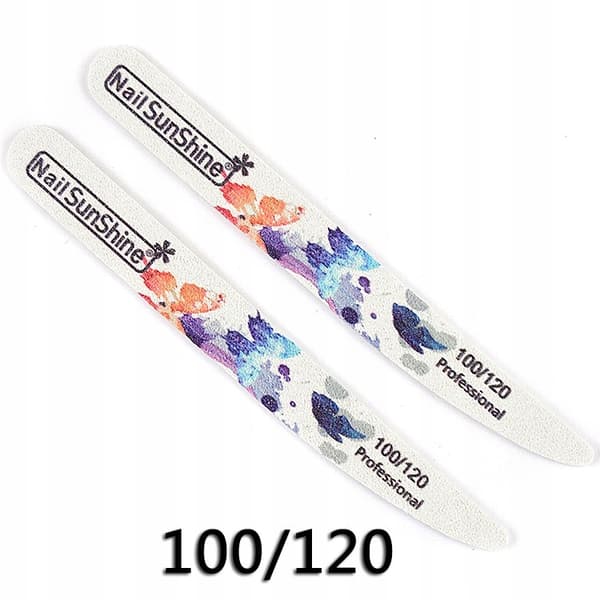 10x Neglefil 100/120 Straight-Boat 2in1