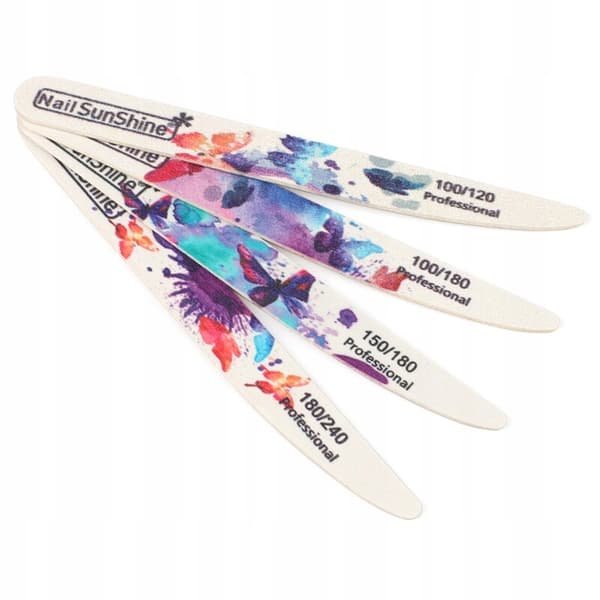 10x Neglefil 100/120 Straight-Boat 2in1