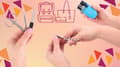 Miniatyrbillede 5 af 11: 2xRejse Manicure Pedicure Sæt til Hende og Ham