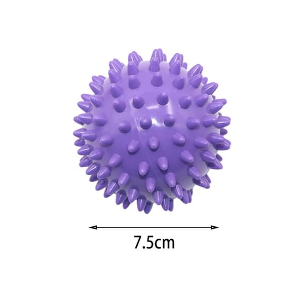 2 stk Spiky Ball Rund Muskel Massage Roller Yoga Stick Body