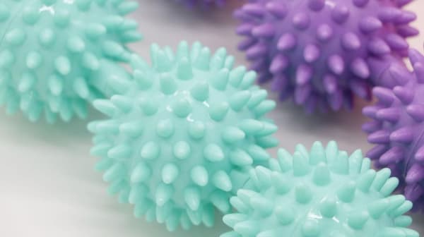 Kuntosali 3 Point Spiky Ball Lihashieronta Roller Yoga Stick Body