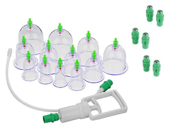 Koppning för helkroppsmassage 12-pack Grön