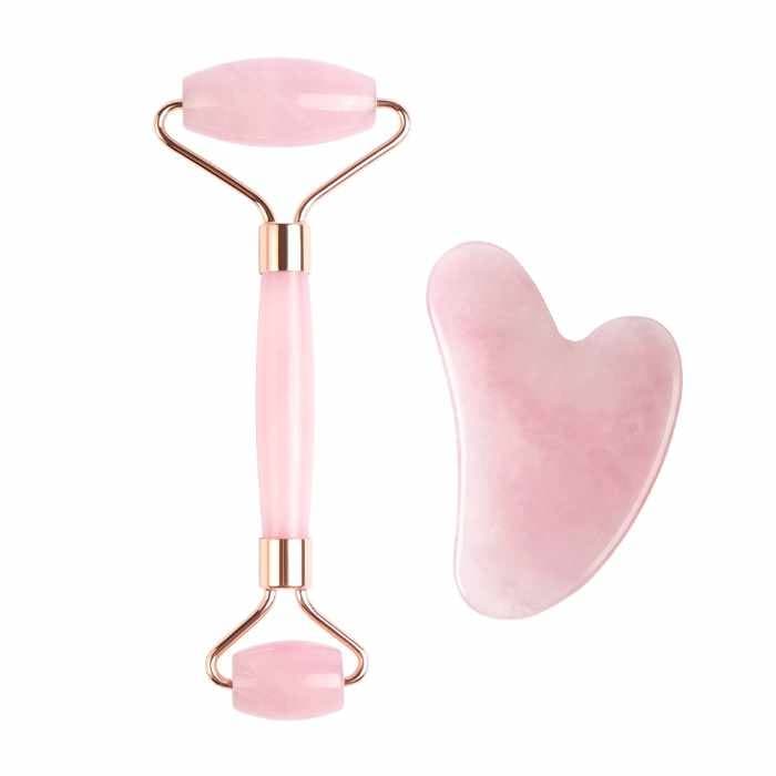 Gua Sha massage kit Avancerad - Rosa