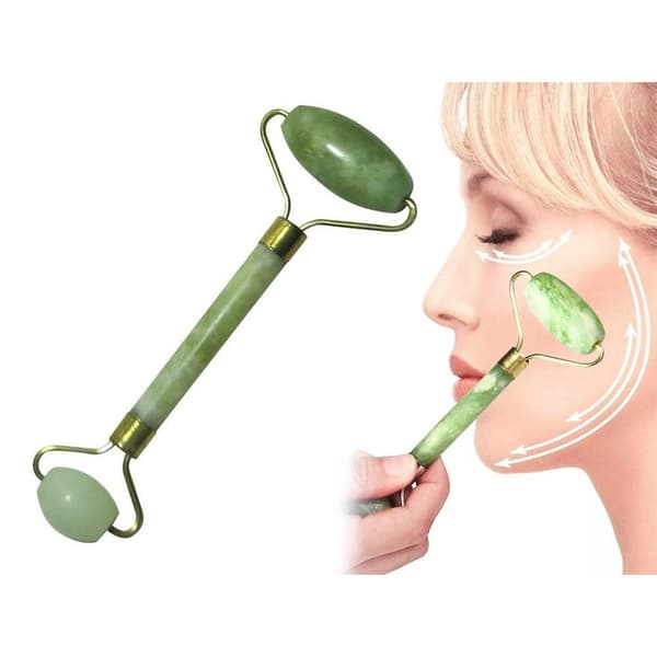 Ansiktsmassasje / Massasje Jade Roller - Masser ansiktet