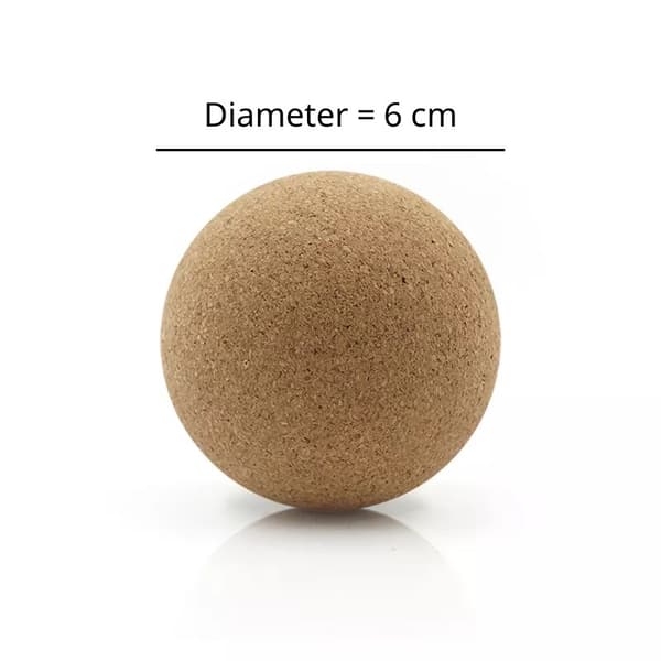 Massageboll i Kork - Enkel Triggerpoint Massage