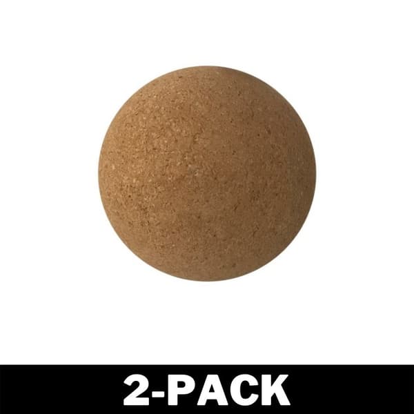 Massageboll i Kork - Enkel Triggerpoint Massage 2-Pack