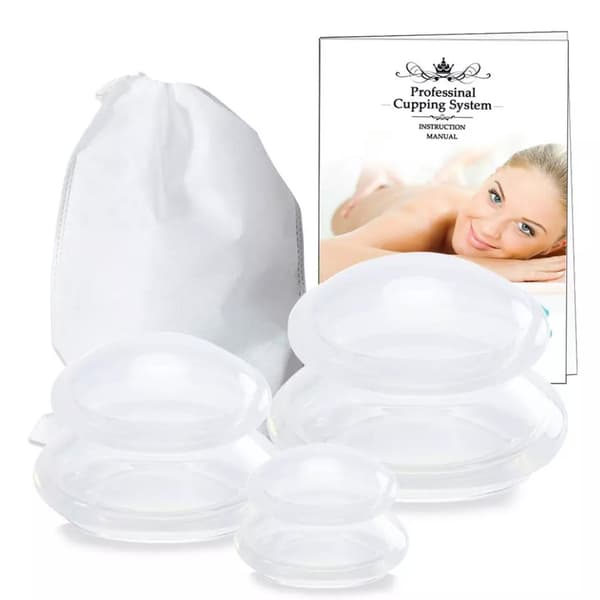 3-Pack - Koppning Set - Koppningsmassage Koppar - Cupping