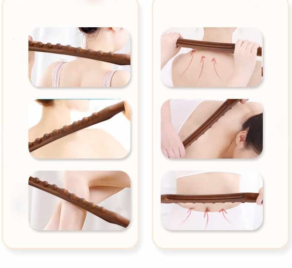 Massage Tool Wood - Back Massage Double