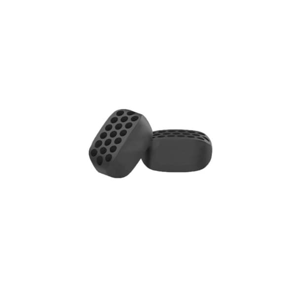 INF Käktränare Jawline exerciser 4 st Svart