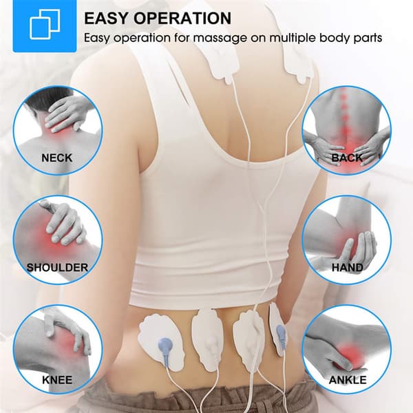 TENS maskin muskelstimulator 16 massasjemoduser