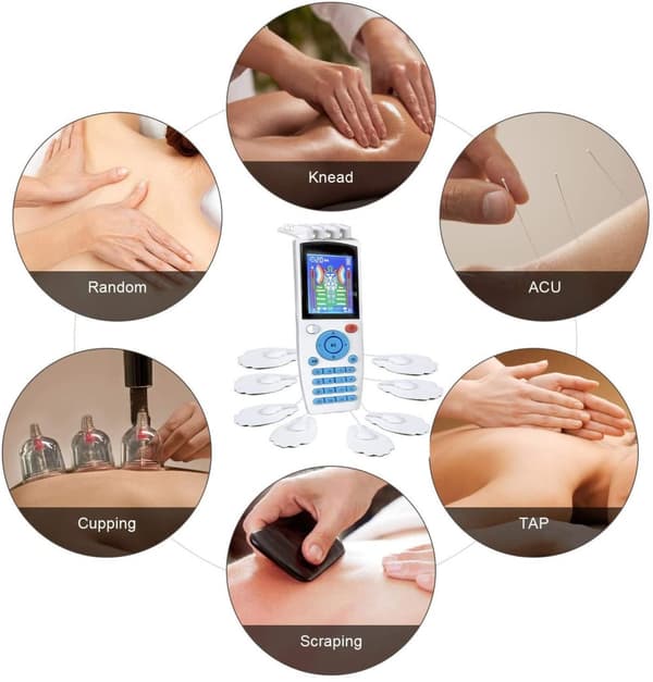 TENS maskin muskelstimulator 16 massagelägen
