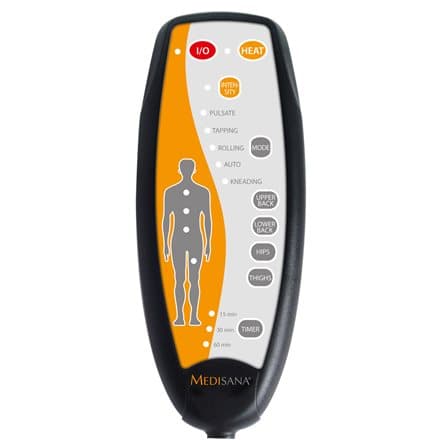 Medisana | Vibration Massage Seat Cover | MCH | Warranty 24 month(s) | Number of heating levels 3 | Number of persons 1