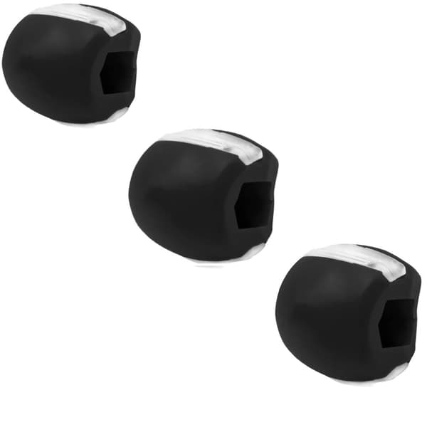 INF Jawline exerciser kjeve trener silikon 3-delt