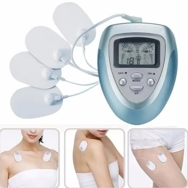 Terapi kroppsvård Bantning Massagebälte Muskelmassager Elektronisk Pulsförbränning Fett Avslappning Massage LCD-skärm
